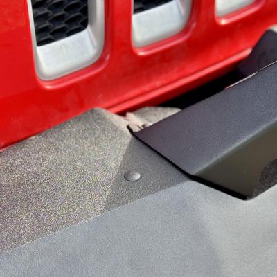 Appalachian Steel Stubby Front Bumper With Winch Plate Wrangler JL and Gladiator JT Rock Slide Engineering