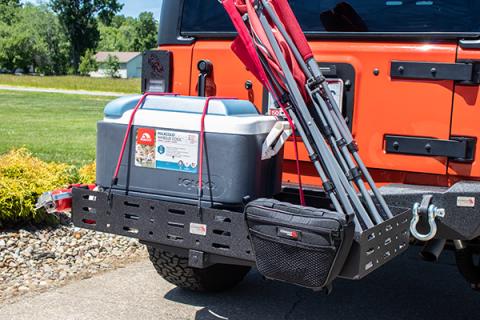 2 Inch Hitch Cargo Basket Fishbone Offroad