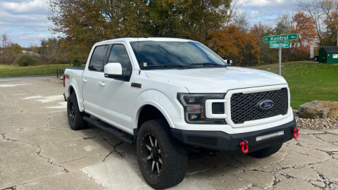 2015-2023 F150 and 2017-2023 Raptor Hood Light Pod Bracket Fishbone Offroad