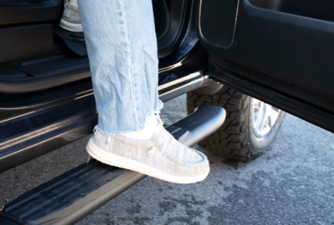 15-22 F-150 Extended Cab 5 Inch Oval Side Steps Fishbone Offroad