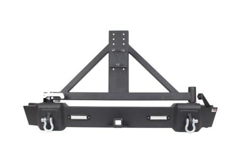 Jeep JK Rear Bumper With Tire Carrier 07-18 Wrangler JK Fishbone Offroad