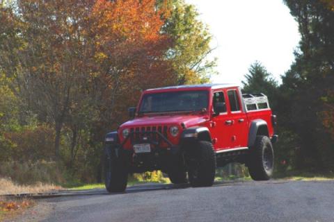 Gladiator Tackle Bed Rack For Jeep Gladiator Fishbone Offroad
