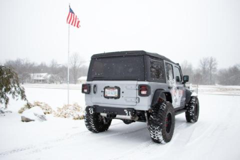 Jeep JL Rear Bumper Delete For 18-Pres Wrangler JL Fishbone Offroad