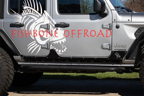 Wrangler Armor Panels for 18-Pres Wrangler JL 4DR Fishbone
