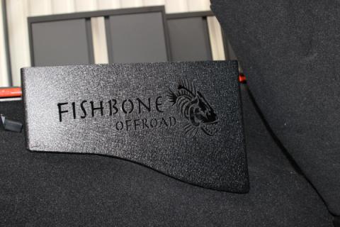 Jeep JK Wheel Well Storage Bins 07-18 Wrangler JK 4 DR Black Textured Powdercoat Steel Fishbone Offroad