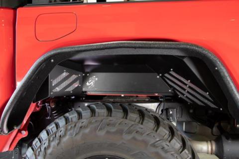 Aluminum Inner Fenders For 18-Current Jeep Wrangler JL and Wrangler Unlimited JLU Fishbone Offroad