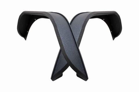 18-Current Jeep Wrangler JL, JLU and 20-Current Jeep JT Gladiator Aluminum Elite Front Fenders Fishbone Offroad