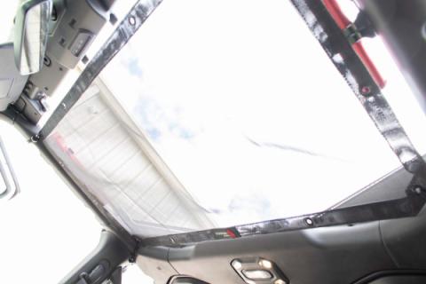 2018-Present Jeep Wrangler JL/U and 2018-Present Jeep Gladiator JT Front Sun Shade Fishbone Offroad