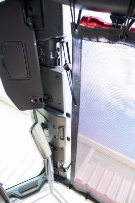 2018-Present Jeep Wrangler JLU Rear Sun Shade Fishbone Offroad