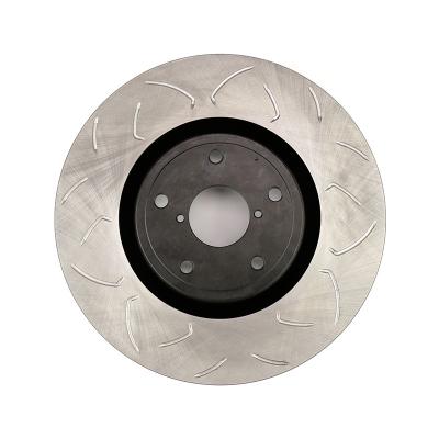 Slotted Front Rotor Subaru STI 2005-2017 FactionFab