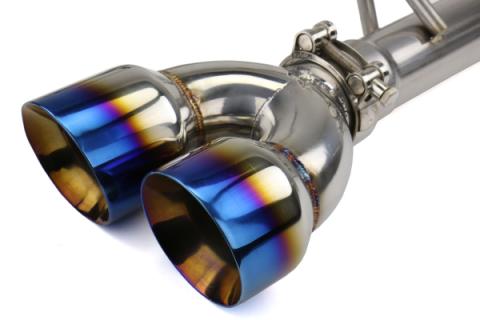 Axle Back Exhaust Burnt Tip WRX / STI 2011-2014 Sedan FactionFab