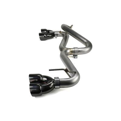 Axle Back Exhaust Black Tips STI 2008-2014 / WRX 2011-2014 Hatchback FactionFab