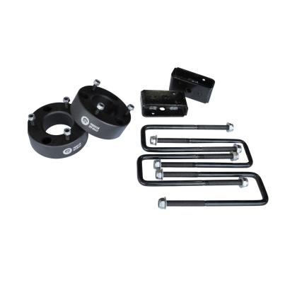3 Inch Front Strut Spacer 3 Inch Rear Lift Blocks w/U Bolts + Lift Front Upper Control Arms 04-20 F-150 06-08 Mark LT Freedom Off-Road