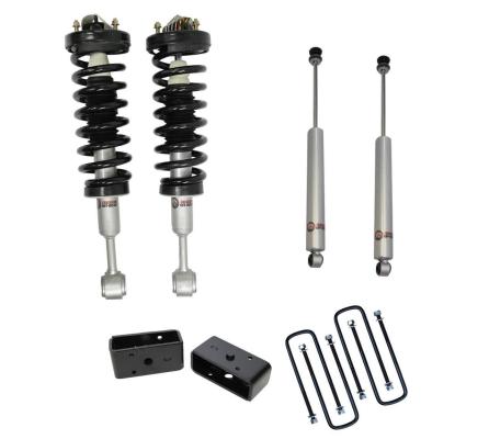 Front 2 Inch Lift Struts w/ Rear 2 Inch Blocks and Shocks 2004-2008 Ford F-150 Freedom Off-Road