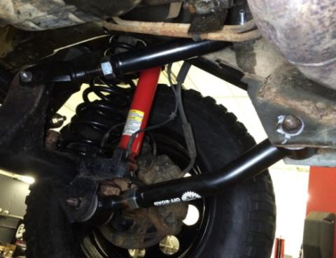 Adjustable Front Upper and Lower Control Arms 0-8 Inch Lift 84-01 Cherokee 97-06 Wrangler Freedom Off-Road