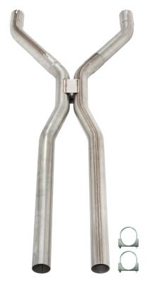 2.5 Inch Mandrel-Bent Tunnel Crossover Exhaust H-Pipe 409 Stainless Steel Pypes Exhaust