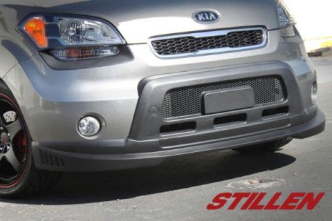 Kia Soul Front Lip Spoiler Unpainted For 10-11 Kia Soul Stillen