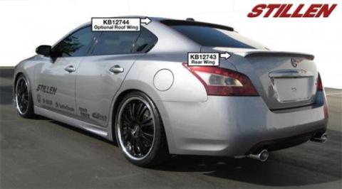 Nissan Maxima Rear Wing Unpainted For 09-15 Nissan Maxima Stillen