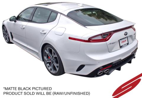 Kia Stinger GT 3.3TT Rear Diffuser Unpainted For 18-21 Kia Stinger GT AWD/RWD Stillen