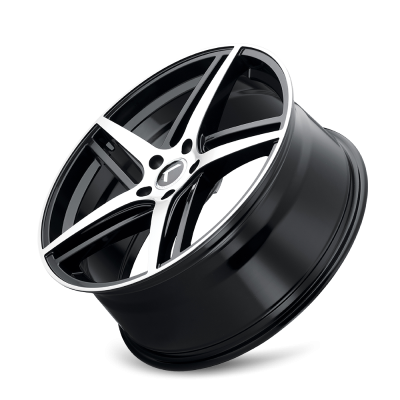 Cast Aluminum Wheels Scrilla 142 SB 22x9.5 Satin Black 5 on 115/5 on 120 Bolt Pattern 18 Offset Kraze Wheels