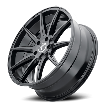 Cast Aluminum Wheels Hype 158 BM 22x8.5 Machined Gloss Black 5 on 108/5 on 114.3 Bolt Pattern 40 Offset Kraze Wheels