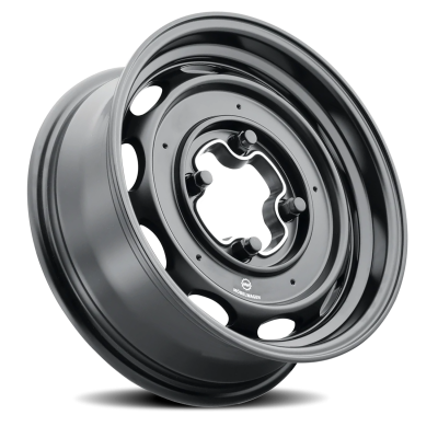 Cast Aluminum VW Wheels 15x5.5 730B Schnell Satin Black 4 On 130 Bolt Pattern 35 Offset Moblewagen VW Wheels