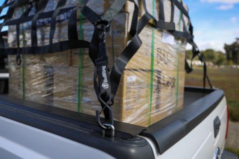 Heavy Duty Pickup Truck Cargo Net Bullring