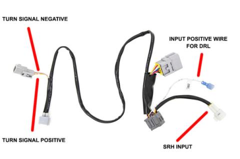Headlight Upgrade Harness for 18 Headlights (Pair) - 15-17 Subaru WRX STI OLM Outside Line Motoring