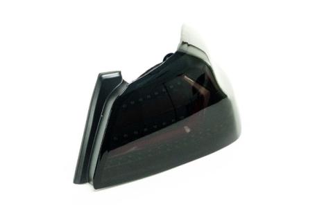 OLM Evolution Tail Lights Smoked Lens Black Base Red Bar 15+ WRX STI