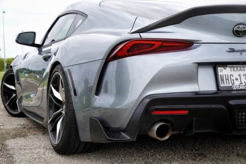 Carbon Fiber TR Style Duckbill Spoiler 20 Toyota Supra OLM Outside Line Motoring