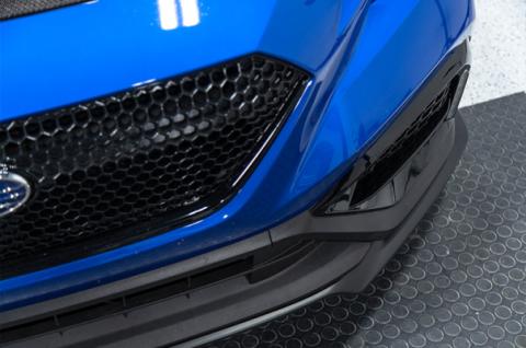 S Style Matte Black Front Lip 22 Subaru WRX OLM Outside Line Motoring