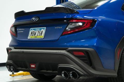 Carbon Fiber Low Profile Trunk Spoiler 22-Present Subaru WRX OLM Outside Line Motoring