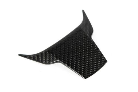 Carbon Fiber Lower Steering Wheel Cover (Matte Finish) 16-21 Honda Civic/17-21 Honda Civic Type-R FK8 OLM Outside Line Motoring