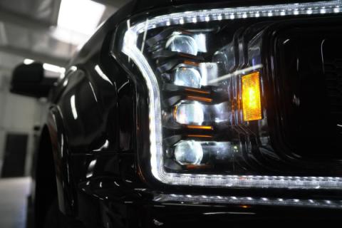 2018-2020 Ford F150 Bi-Beam Headlights Infinite Series White DRL OLM