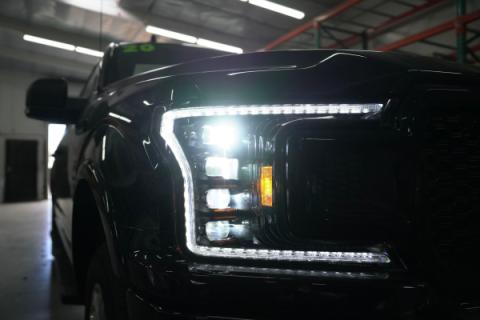 2018-2020 Ford F150 Bi-Beam Headlights Infinite Series White DRL OLM