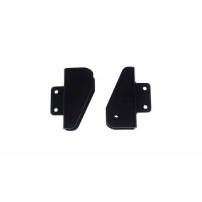 Premium 2.0 Inch Diameter Traction Bars Black Semi Gloss Powder Coat for 05-20 Ford Superduty Long Bed with 4.0 Inch Per Axle No Limit Fabrication
