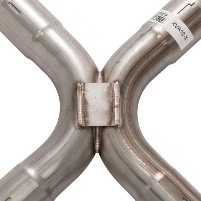 1965-70 Chevy Impala  X-Pipe Crossmember Back Exhaust 409 SS Rear Exit Street Pro Mufflers Pypes Performance Exhaust
