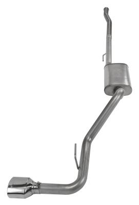 2020-2024 Jeep JT Gladiator CatBack Exhaust System 409 Stainless With Street Pro Muffler Pypes Performance Exhaust