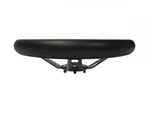 Deep Dish Leather Steering Wheel 13 Inch Diameter Black PRP Seats