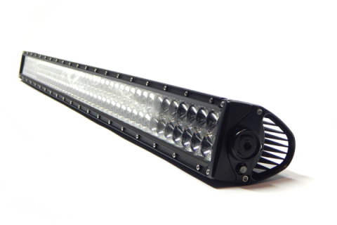 54 Inch LED Light Bar Straight Dbl Row Chrome Series Combo Flood/Beam 312W Dt Harness 79900 28,080 Lumens Top Gun Customz
