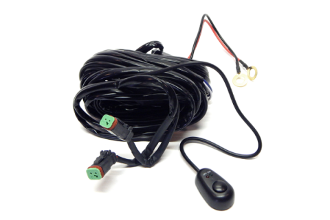 Light Bar Harness Switch DT Connector Dual Plug Top Gun Customz