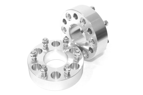 2 Inch Wheel Spacer 8 X 6.5 Bolt Pattern For 01-06 Silverado/Sierra 1500 HD 01-10 Silverado/Sierra 2500 HD 02-10 Silverado/Sierra 3500 HD Top Gun Customz