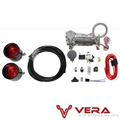 StreetPlus Coilovers w/ Front Air Cups Plus Gold Tankless Control System For 07-11 BMW 1-Series E82/E88 06-11 BMW 3-Series E90 TruHart