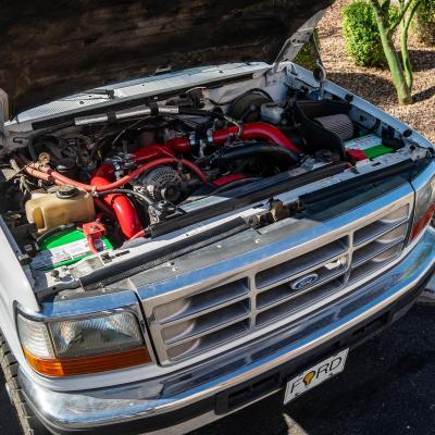 95-02.5 Ford 7.3L F250/F350/Superduty Billet Battery Terminal Upgrade Kit SDHQ Offroad