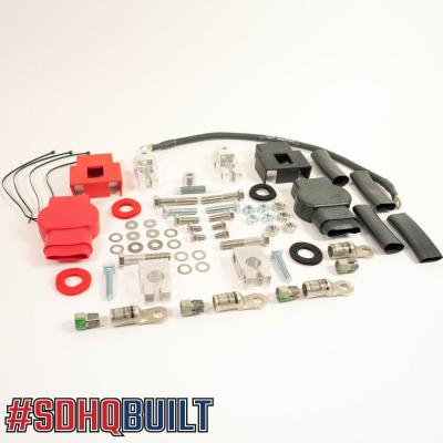 20-22 Ford Super Duty (F250/F350/F450) SDHQ Built Billet Battery Terminal Kit SDHQ Offroad