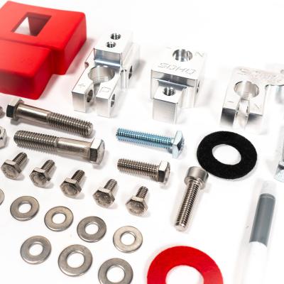 23-24 Ford F250/F350 Billet Single Battery Terminal Upgrade Kit SDHQ Offroad