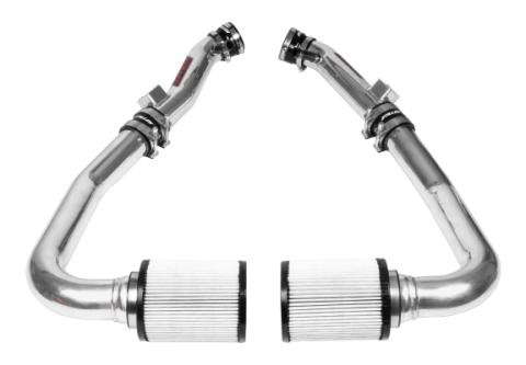 350Z Hi-Flow Ultra Long Dual Tube Air Intake Gen 3 Z33 Dry Filter 07-09 Nissan 350Z Stillen