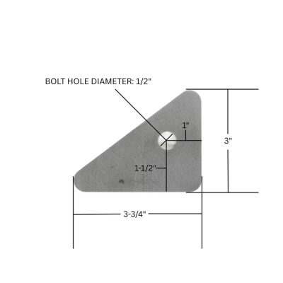 3/16 Inch Thick Link Tab  SDHQ Offroad