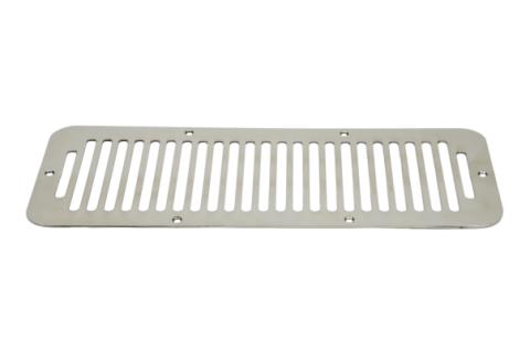 Jeep CJ Hood Vent 78-86 CJ Polished Silver Kentrol