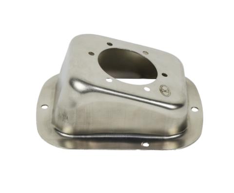 Jeep CJ/YJ Gas Filler Neck 78-95 CJ and Wrangler YJ Polished Silver Kentrol